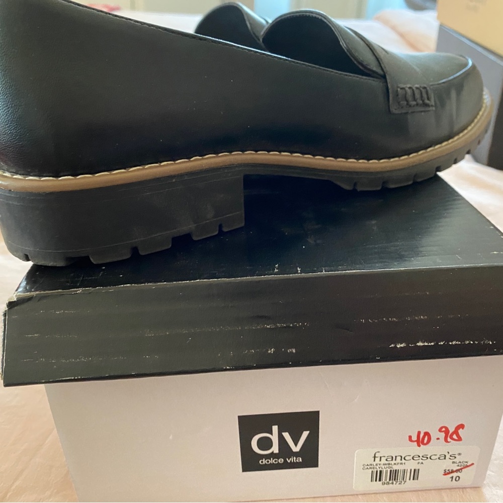 Dolce Vita black loafer